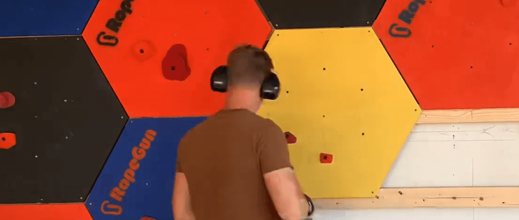 building a climbing wall in your home